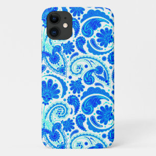 Case-Mate iPhone Case Mignons motifs aqua bleu paisley