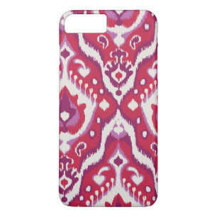 Etui iPhone Case-Mate Mignons motifs tribaux ikat rouges et violets