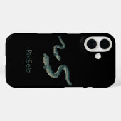 Coques Case-Mate iPhone Mignons "PixEels" Anguilles Pixelisées Graphique (Verso (horizontal))