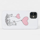 Coques Case-Mate iPhone Mignons Renards Et Ballons Coeurs Coque-Mate iPhon (Dos (Horizontal))
