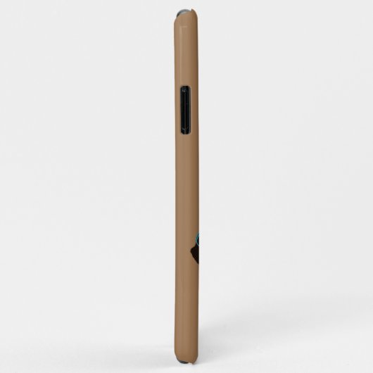 Coques Case-Mate iPhone Mignons Singe Écouter Musique, Musique Singe Immer (Dos/Droite)