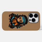 Coques Case-Mate iPhone Mignons Singe Écouter Musique, Musique Singe Immer (Verso (horizontal))