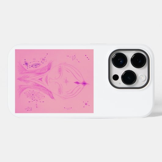 Coques Case-Mate iPhone Mika Galactic Being (Verso (horizontal))