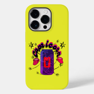 Coque Pour iPhone 14 Pro Mikitiez capricorn diable rockstar saturn