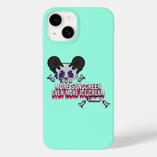 Coque Pour iPhone 14 Mikitiez cottoncandy glecream chaud soleil