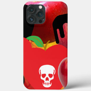 Case-Mate iPhone Case Mikitiez crâne rouge toxique pomme vegan été