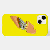 Coques Case-Mate iPhone Mikitiez espace dolly crâne chips hamburger french (Verso (horizontal))