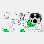 Coques Case-Mate iPhone Mikitiez meow été fêter plage (Verso (horizontal))