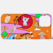 Coques Case-Mate iPhone Mikitiez meow été fêter plage (Verso (horizontal))