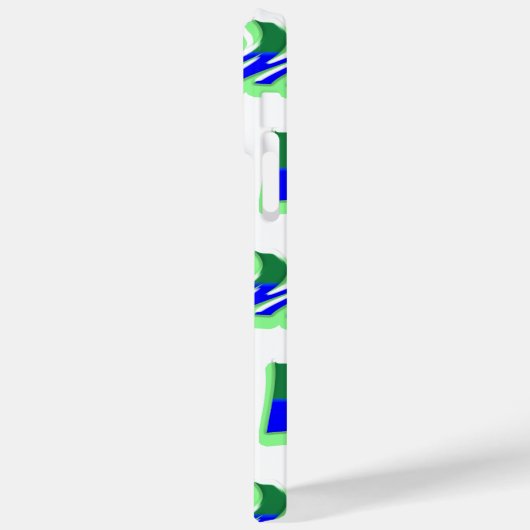 Coques Case-Mate iPhone Mikitiez océanique sirène venus bleu mer (Verso / Gauche)