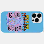 Coques Case-Mate iPhone Mikitiez vibes éffrayantes jellybear trickortraite (Verso (horizontal))