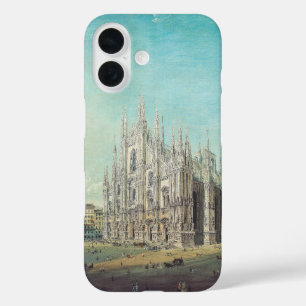 Coques iPhone 16 Milan Piazza du Duomo années 1850 par Carlo Bossol