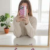 Coques Case-Mate iPhone Milieu de siècle Arcs Géométriques Rose & Prune Pe