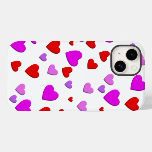 Coques Case-Mate iPhone mille coeurs pour vous (Verso (horizontal))