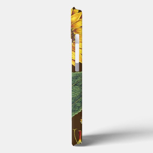 Coques Case-Mate iPhone Miller : Tournesol (Verso / Gauche)