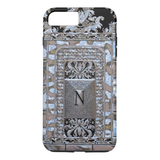 Coques Case-Mate iPhone Miltonshire Vogue Monogramme N (Dos)