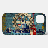 Coques Case-Mate iPhone Milwaukee Wisconsin Vintage Grunge (Verso (horizontal))