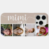 Coques Case-Mate iPhone Mimi 4 Photo (Verso (horizontal))