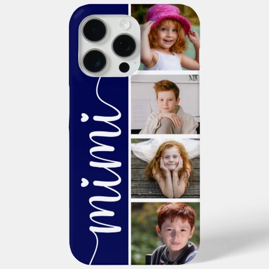 Coques Case-Mate iPhone Mimi 4 Photo (Verso)