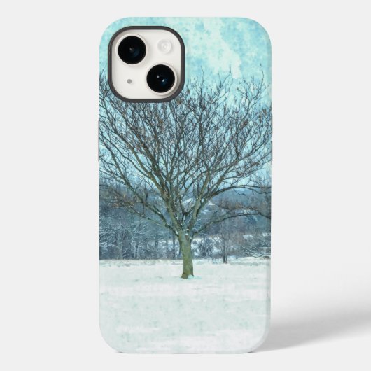 Coques Case-Mate iPhone Mimosa d'hiver (Verso)