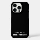 Coques Case-Mate iPhone Minding my own Small Business Owner (Verso)