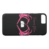 Coques Case-Mate iPhone Mine, Valentines Classic - Squelette Mains Entendr (Dos (Horizontal))
