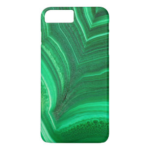 Case-Mate iPhone Case Minéral de Malachite vert brillant