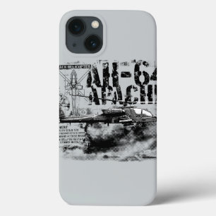 iPhone 13 Case Mini boîtier Apache iPad AH-64