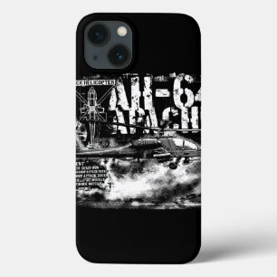 Etui iPhone 13 Mini boîtier Apache iPad AH-64