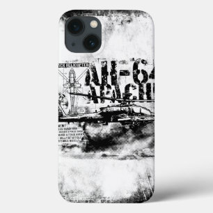 Etui iPhone 13 Mini boîtier Apache iPad AH-64