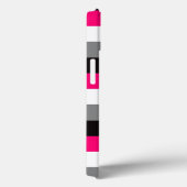 Coques Case-Mate iPhone Mini boîtier iPad | Tracées | Rose, noir, gris (Verso / Droite)