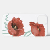 Coques Case-Mate iPhone Mini boîtier Red Peonies iPad (Verso (horizontal))