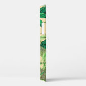 Coques Case-Mate iPhone Mini fleurs blanches avec motif feuille (Verso / Droite)