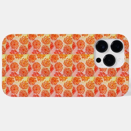 Coques Case-Mate iPhone Mini Marigolds (Verso (horizontal))