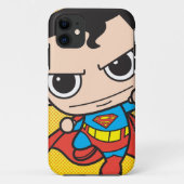 Coques Case-Mate iPhone Mini Superman volant (Dos)