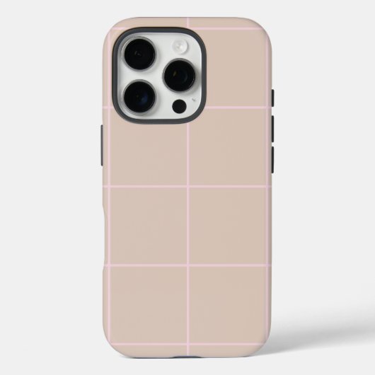 Coques Case-Mate iPhone Minimal Color Grid Check Pattern (Verso)