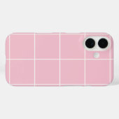 Coques Case-Mate iPhone Minimal Color Grid Check Pattern (Verso (horizontal))