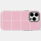 Coques Case-Mate iPhone Minimal Color Grid Check Pattern (Verso (horizontal))