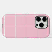 Coques Case-Mate iPhone Minimal Color Grid Check Pattern (Verso (horizontal))