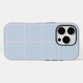 Coques Case-Mate iPhone Minimal Color Grid Check Pattern (Verso (horizontal))