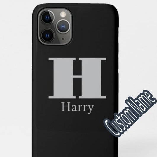 Coques Case-Mate iPhone Minimal letters Custom name