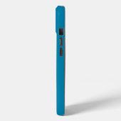 Coques Case-Mate iPhone Minimal Monogram Sarcelle (Verso / Gauche)
