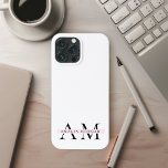 Case-Mate iPhone Case Minimal Pastel rose initial et personnalisé<br><div class="desc">"Protégez votre téléphone avec style grâce à notre appareil téléphonique personnalisé Monogram Pink Initial. Cet élégant boîtier téléphonique est doté d'un arrière - plan rose élégant et d'une initiale personnalisable, ajoutant une touche de sophistication personnalisée à votre appareil. Fabriqué avec des matériaux durables, il offre une excellente protection contre les...</div>