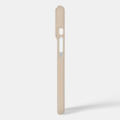 Coques Case-Mate iPhone Minimal Prioriser Vous Citation Beige (Verso / Gauche)