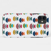 Coques Case-Mate iPhone Minimalisme Lumineux Moderne Du Milieu Du Siècle (Dos (Horizontal))