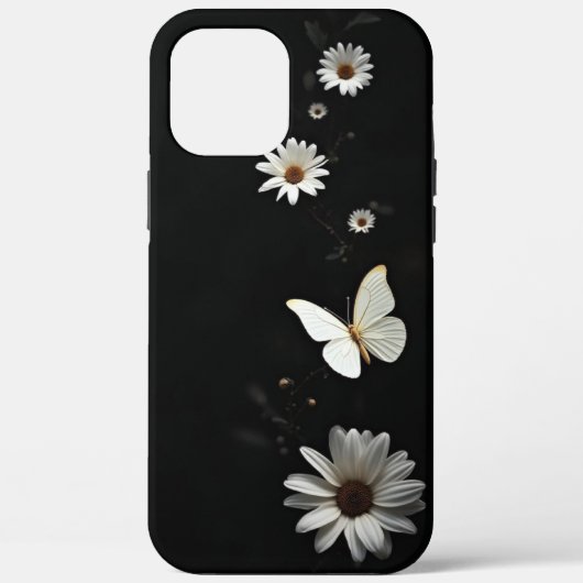 Coques Case-Mate iPhone Minimalist Black Aesthetic Cover (Verso)