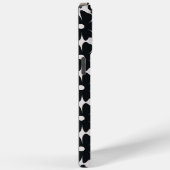 Coques Case-Mate iPhone Minimalist black & white daisy pattern (Verso / Droite)
