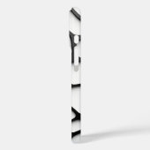 Coques Case-Mate iPhone Minimalist Black & White Organic Grid Phone Case (Verso / Gauche)