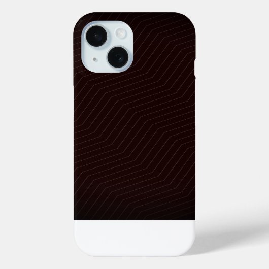 Coques Case-Mate iPhone Minimalist Burgundy Zig Zag Geometric Modern Phone (Verso)