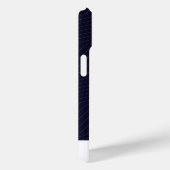 Coques Case-Mate iPhone Minimalist Deep Blue Zig Zag Geometric Modern Phon (Verso / Droite)